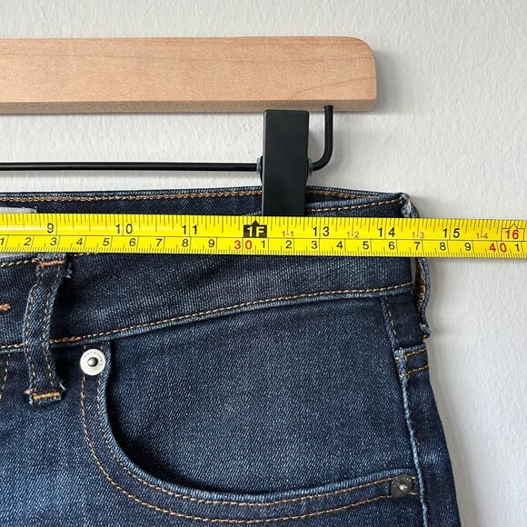 NWOT Everlane Jeans Curvy High Rise Skinny Dark Wash Denim Size 28 Womens - Picture 8 of 10